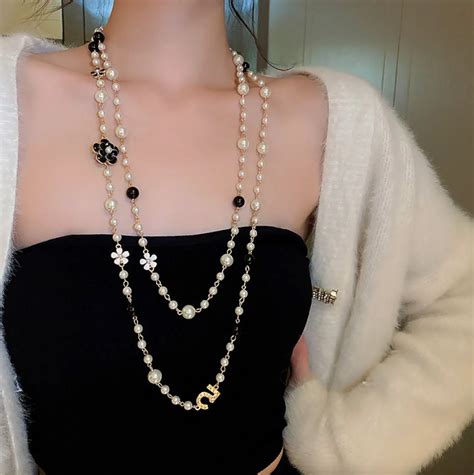 best chanel brooch dupe|chanel knockoff pearl necklace.